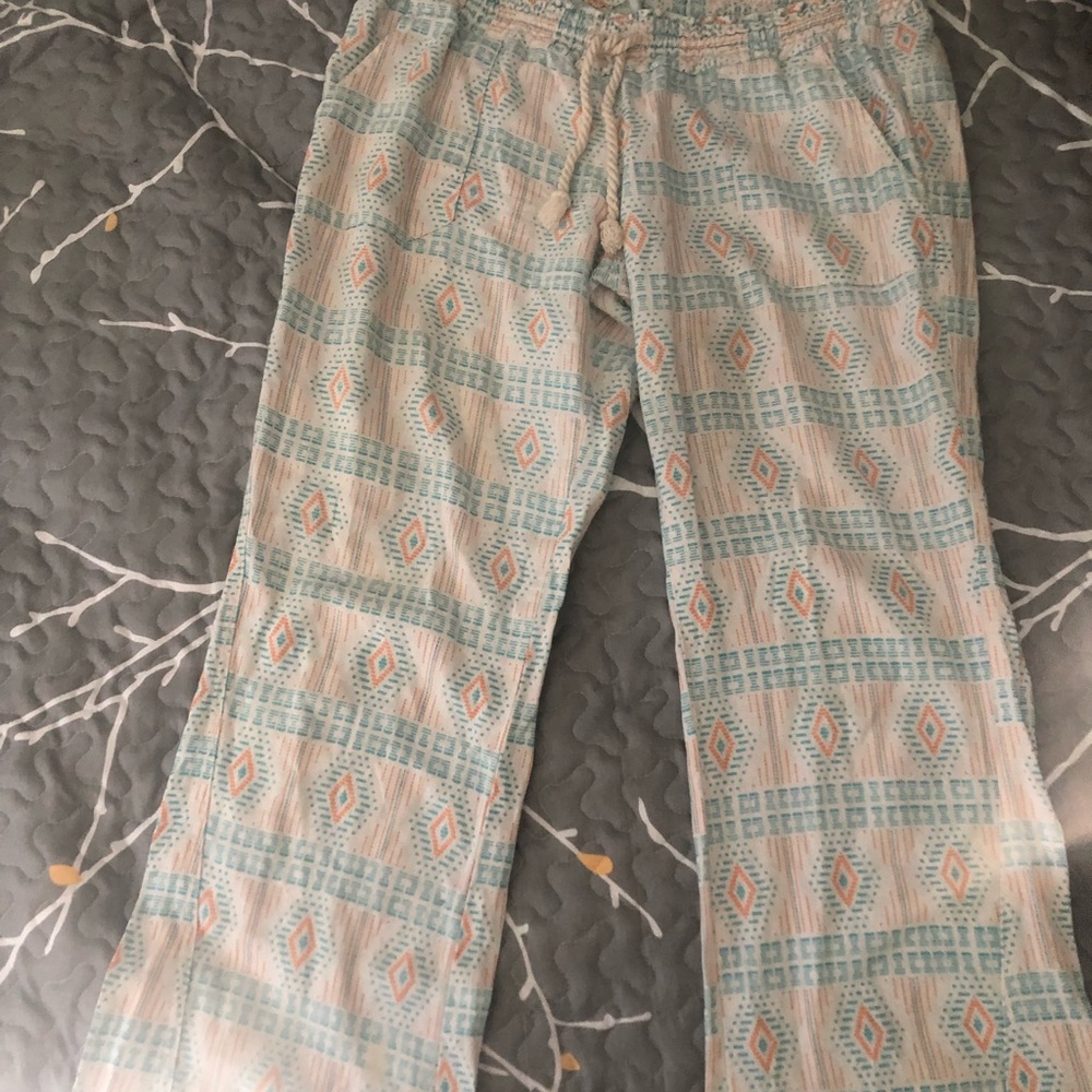 ROXY light design beach pants Sz XL